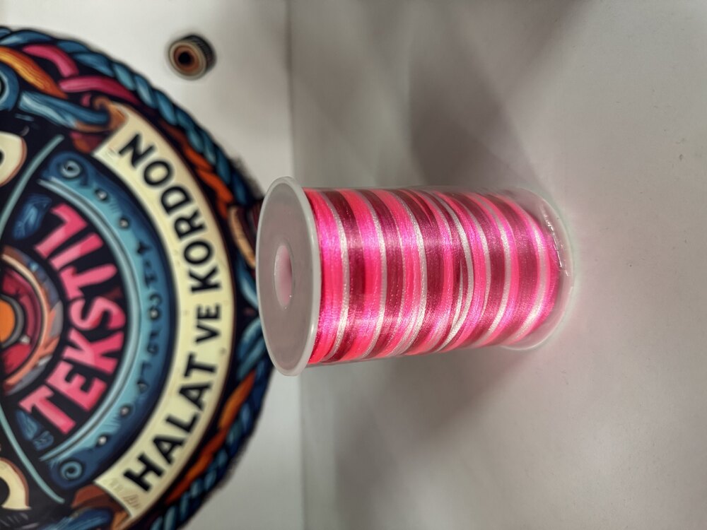 PEMBE RENKLİ FLOŞ İP 100 METRE