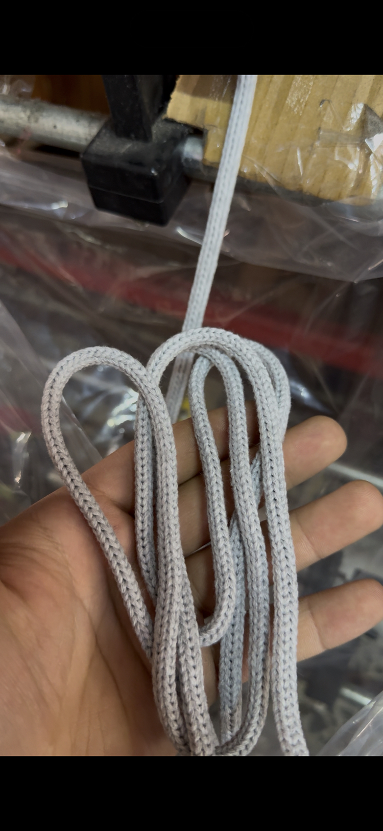 PAMUK 6 MM İÇİ BOŞ İP (1KG)