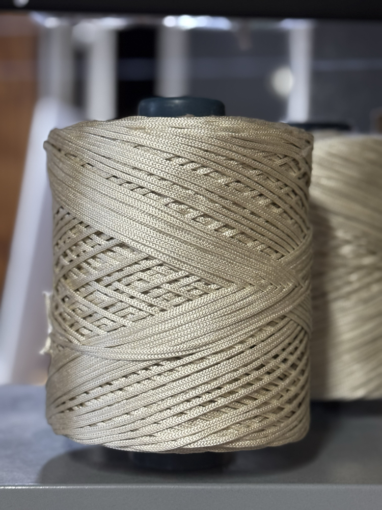 POLYESTER KREM MAKROME İPİ 4MM (1KG)