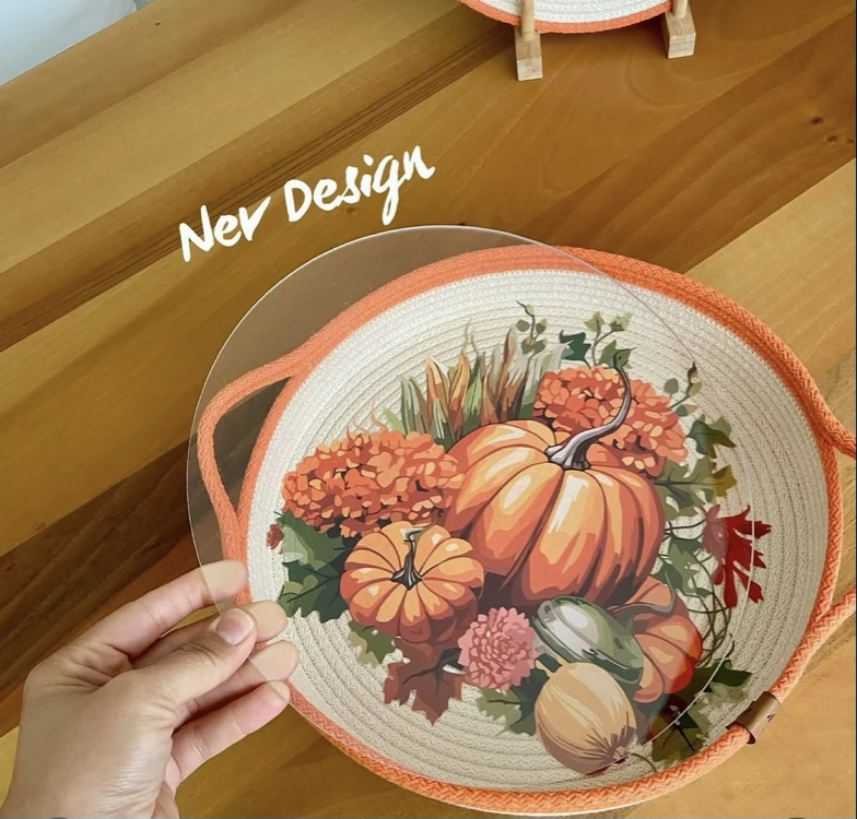 TEPSİ İÇİ 30 CM ŞEFFAF PLEKSİ (1 Adet)