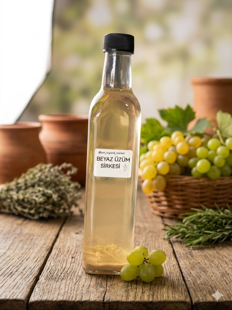 BEYAZ ÜZÜM SİRKESİ 500 Ml