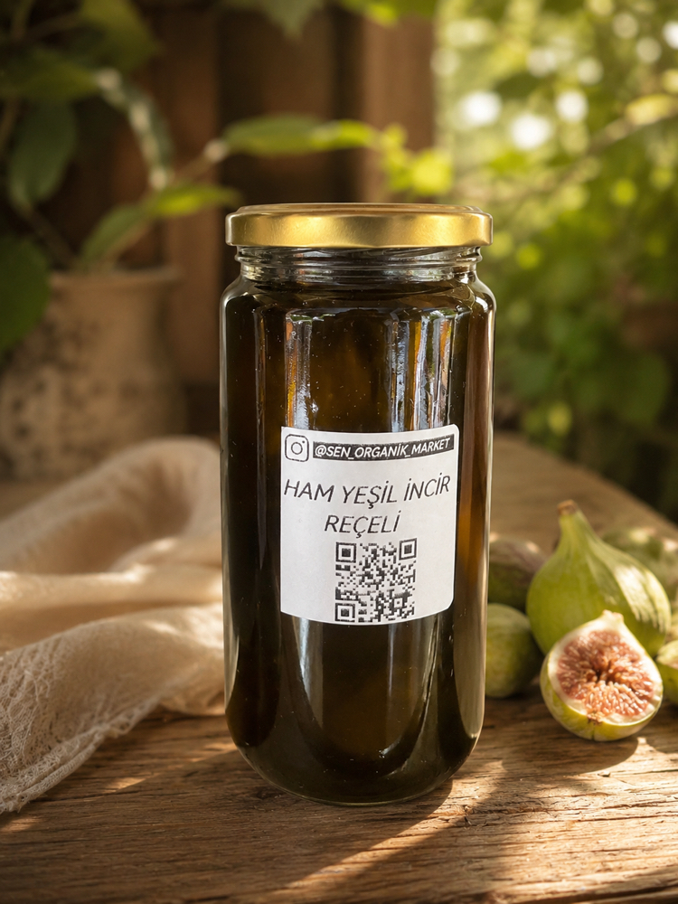 HAM YEŞİL İNCİR REÇELİ 650 Gr