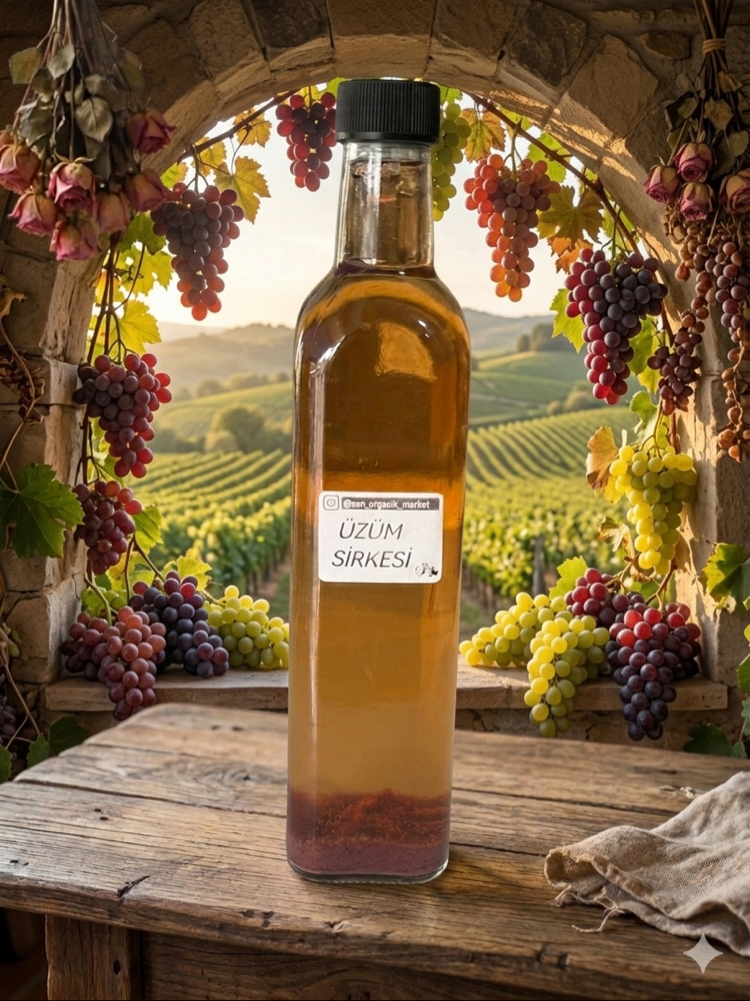 ÜZÜM SİRKESİ 500 Ml