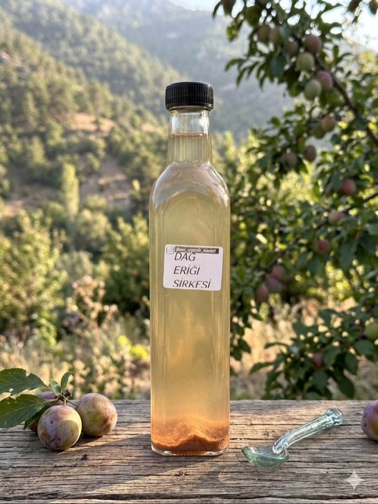 DAĞ ERİĞİ SİRKESİ 500 Ml