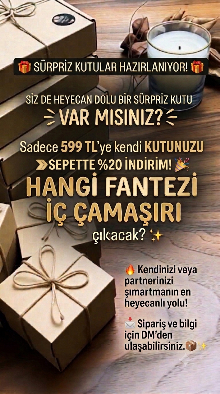 Senselletr Sürpriz Kutunu Satın Al