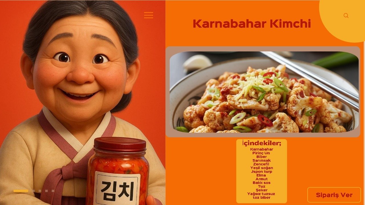 Karnabahar Kimchi 500gr