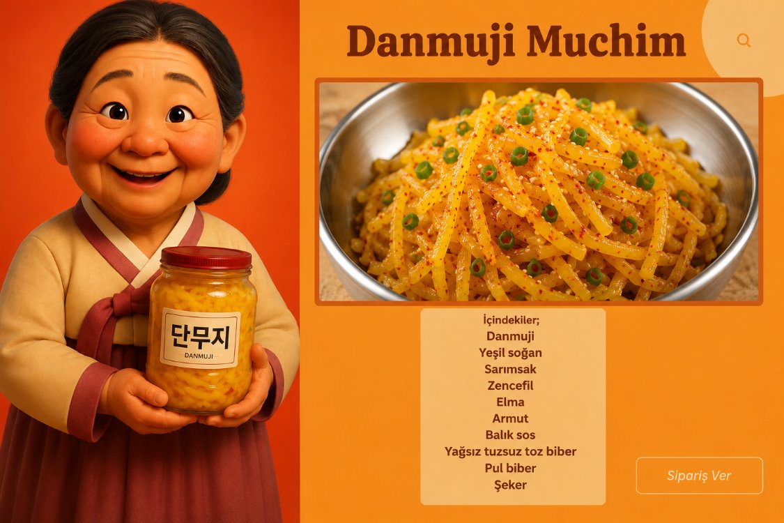 Danmuji Muchim 500gr