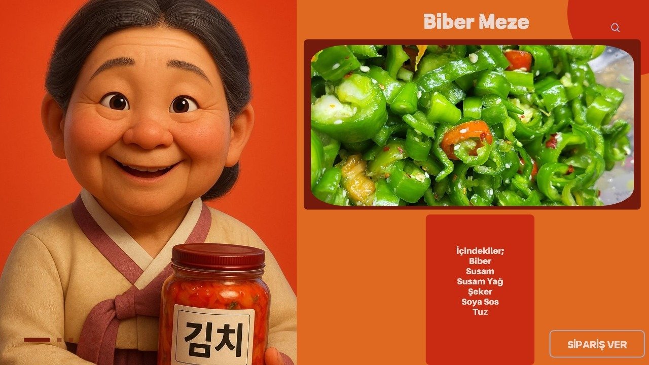아삭이고추무침 Biber Meze 400 gr