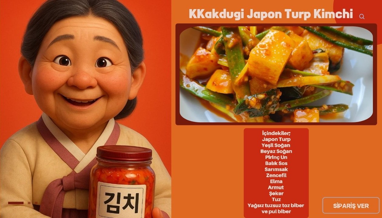 Kkakdugi (깍두기) 1kg