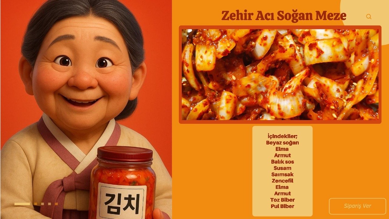 Zehir acı soğan meze 300 gr 