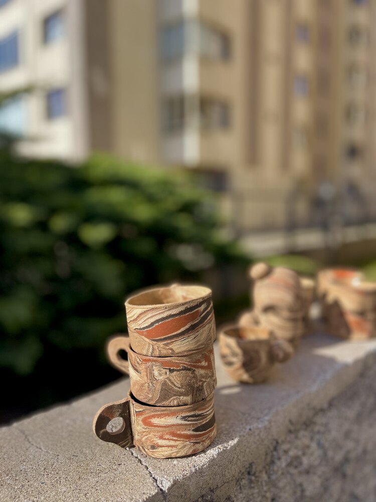 Güneş serisi düz mug