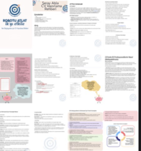 CV Hazırlama Rehberi (PDF) - Yeni Başlayanlar İçin