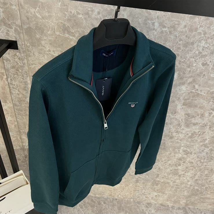 Tam Fermuar Sweatshirt