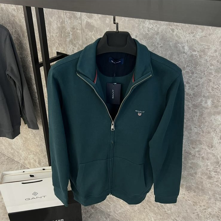 Tam Fermuar Sweatshirt