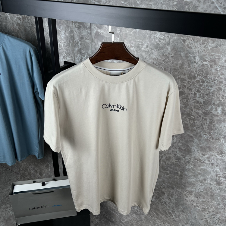 CK Premium T-shirt (bej)/(rahat kalıp)