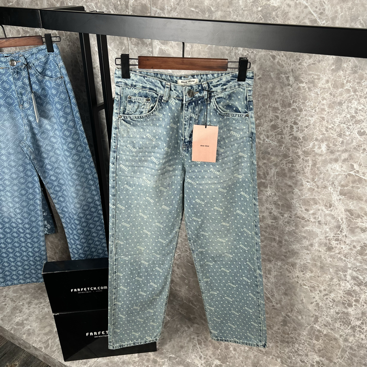 MiuMiu Kadın Jeans (oversize)