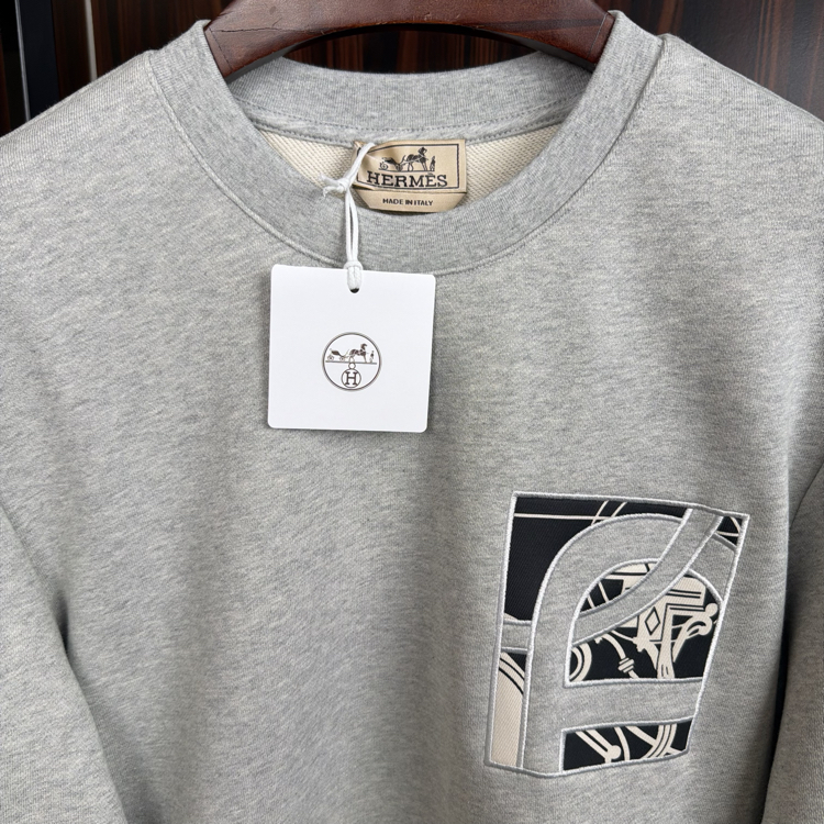 Hermes Exclusive Sweatshirt (Gri)
