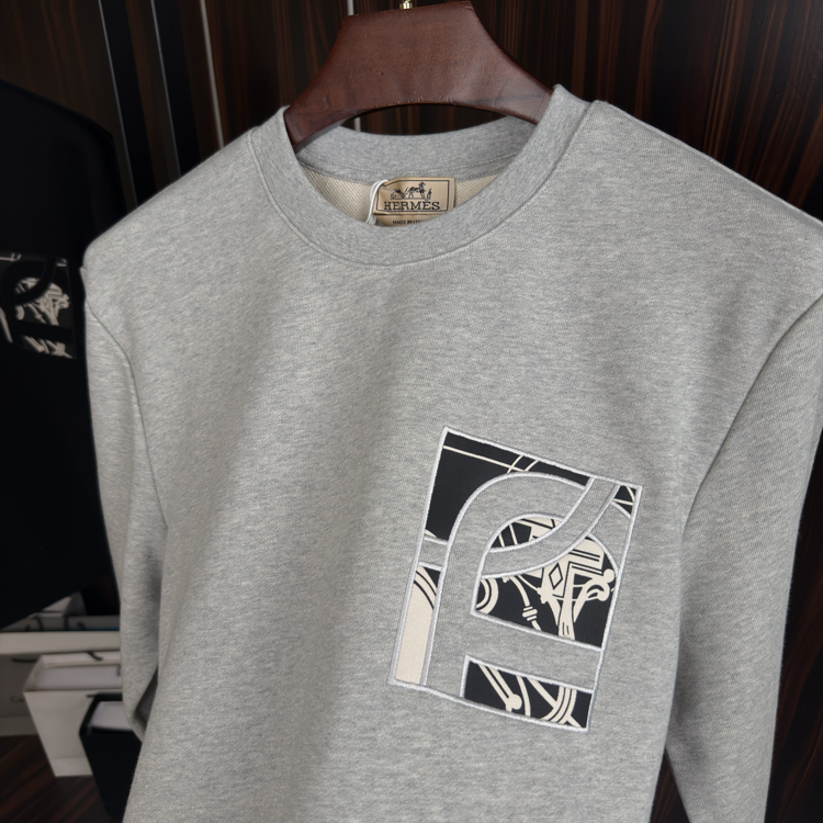 Hermes Exclusive Sweatshirt (Gri)