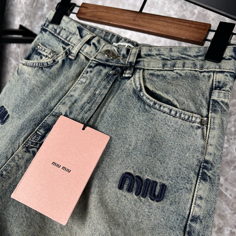 MiuMiu Kadın Jeans (oversize)