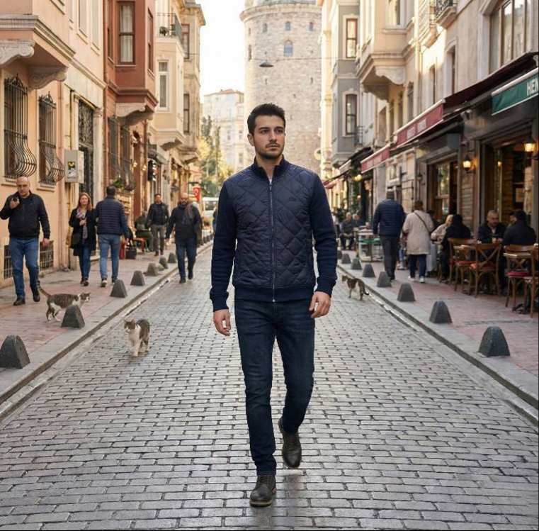 Lcst Premium Mevsimlik Mont (lacivert) (Kol/Sırt Selanik)