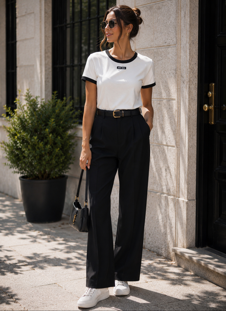 MiuMiu Premium Kadın T-shirt