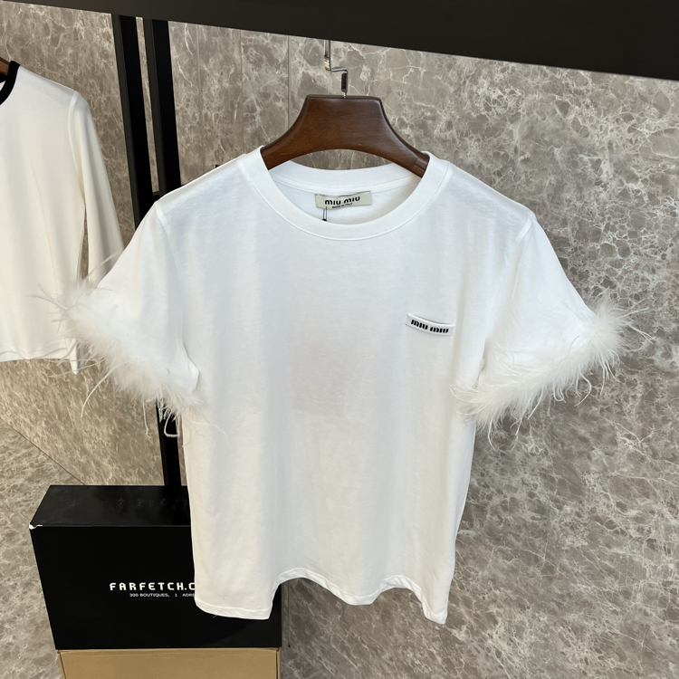 MiuMiu Premium Kadın T-shirt
