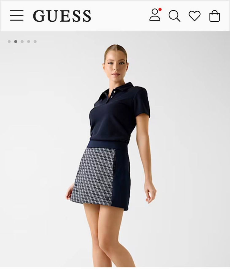 Guess Kadın Etekli Polo Takım