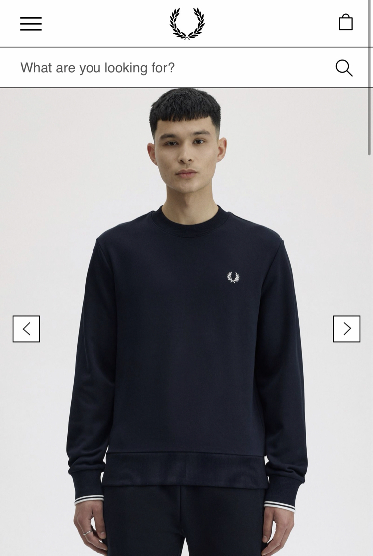 Fred Perry Premium Sweatshirt (Lacivert)