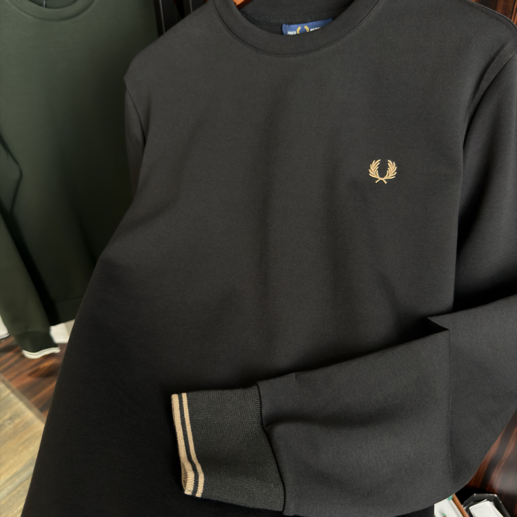 Fred Perry Premium Sweatshirt (Siyah)