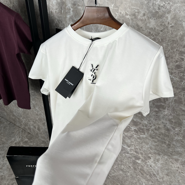 Saint Laurent Premium Kadın T-shirt