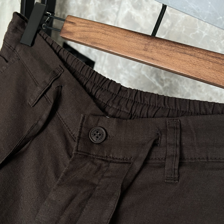 Lcst Keten Short (kahve)