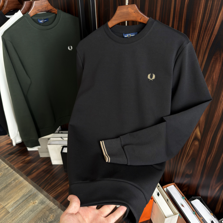 Fred Perry Premium Sweatshirt (Siyah)