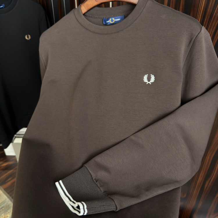 Fred Perry Premium Sweatshirt (Kahve)