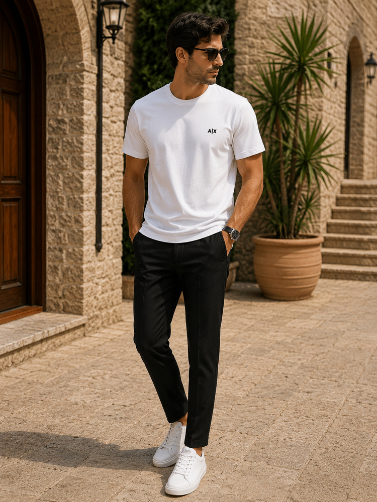 Armani Exchange T-shirt (rahat kalıp)