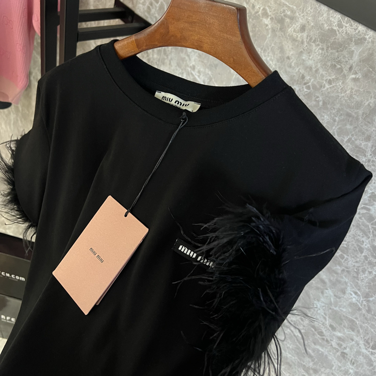 MiuMiu Premium Kadın T-shirt