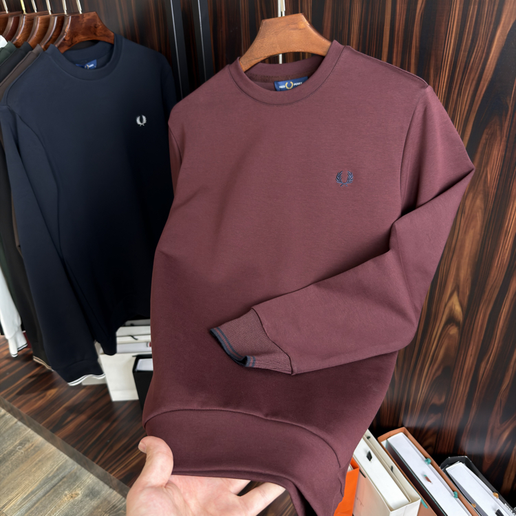 Fred Perry Premium Sweatshirt (Bordo)