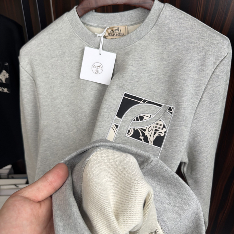Hermes Exclusive Sweatshirt (Gri)