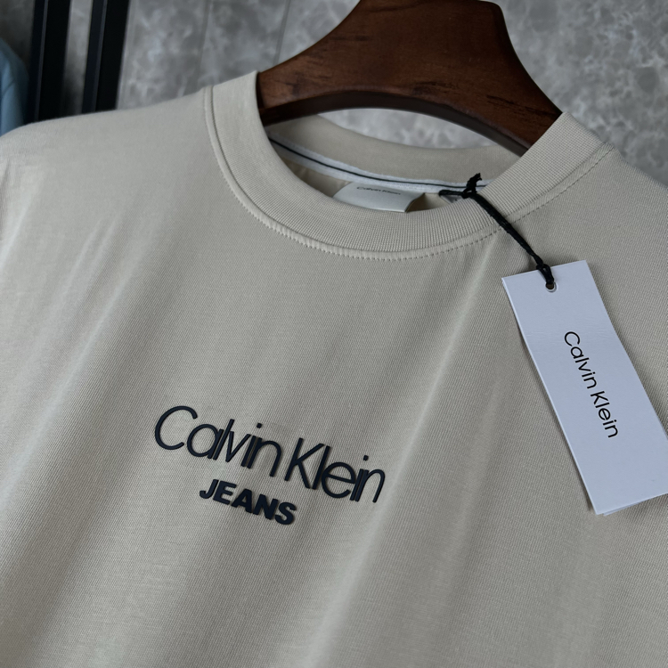 CK Premium T-shirt (bej)/(rahat kalıp)