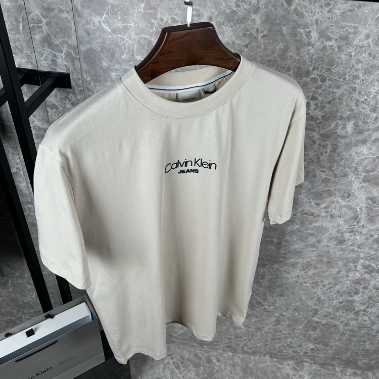 CK Premium T-shirt (bej)/(rahat kalıp)