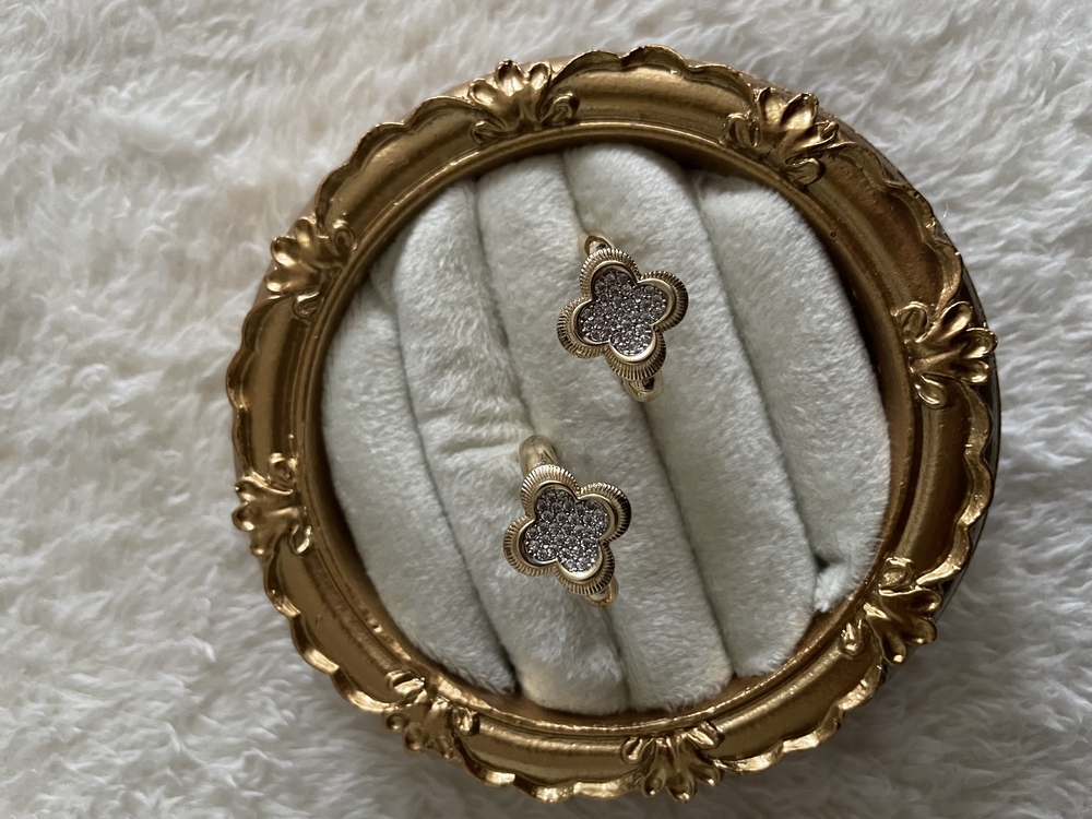 Çelik | Yonca Küpe