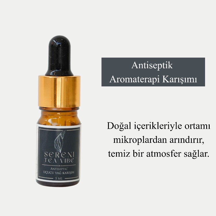 Antiseptik – Damlalıklı Buhurdanlık Yağı Aromaterapi Karışımı 5 ml