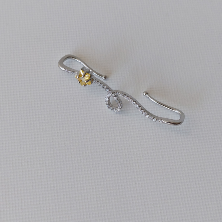 Earcuff Çelik Küpe