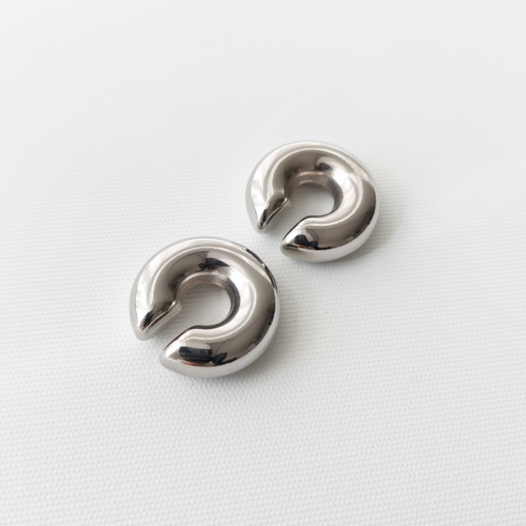 Tombul Çelik Earcuff 