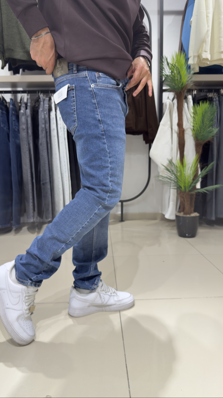 Regular Fit Jean Koyu Mavi 