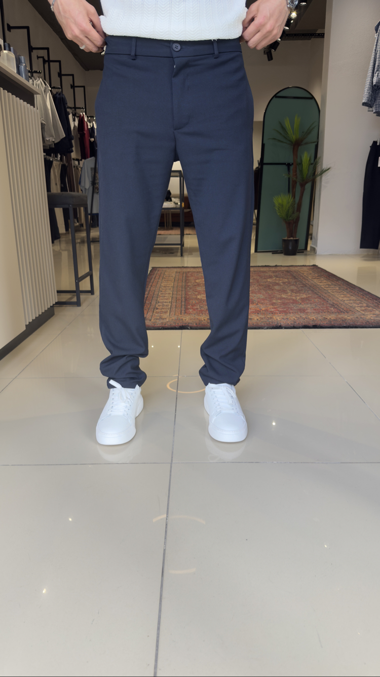 Regular Fit Kumaş Pantolon Lacivert