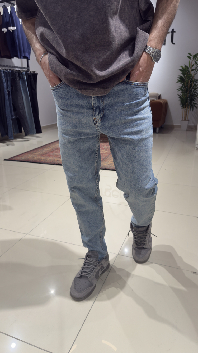 Boyfriend Jean Eskitme Mavi
