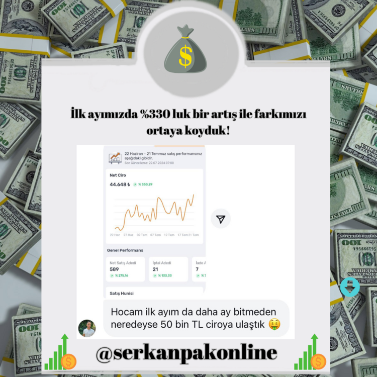 (SIFIRDAN BAŞLANGIÇ)200 Satışa Kadar Birebir Destekli E-Ticaret Eğitimi ve Danışmanlık