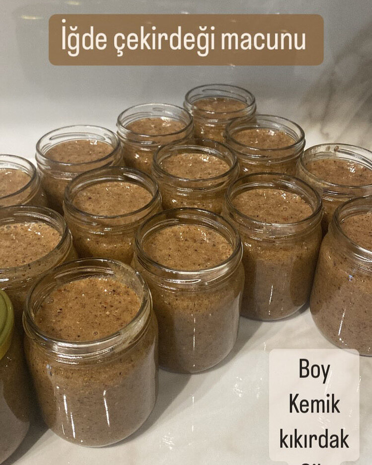 İğde çekirdeği tozu macunu 230 gr