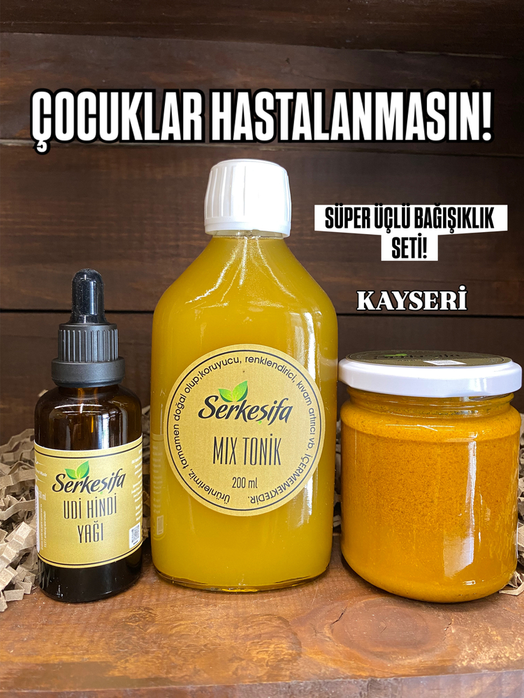 Üçlü Bağışıklık seti