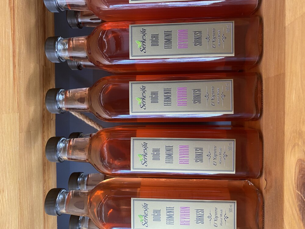Reyhan sirkesi 500 ml